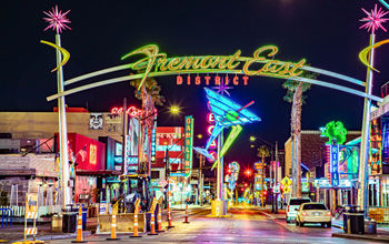 Fremont East Entertainment District in Las Vegas