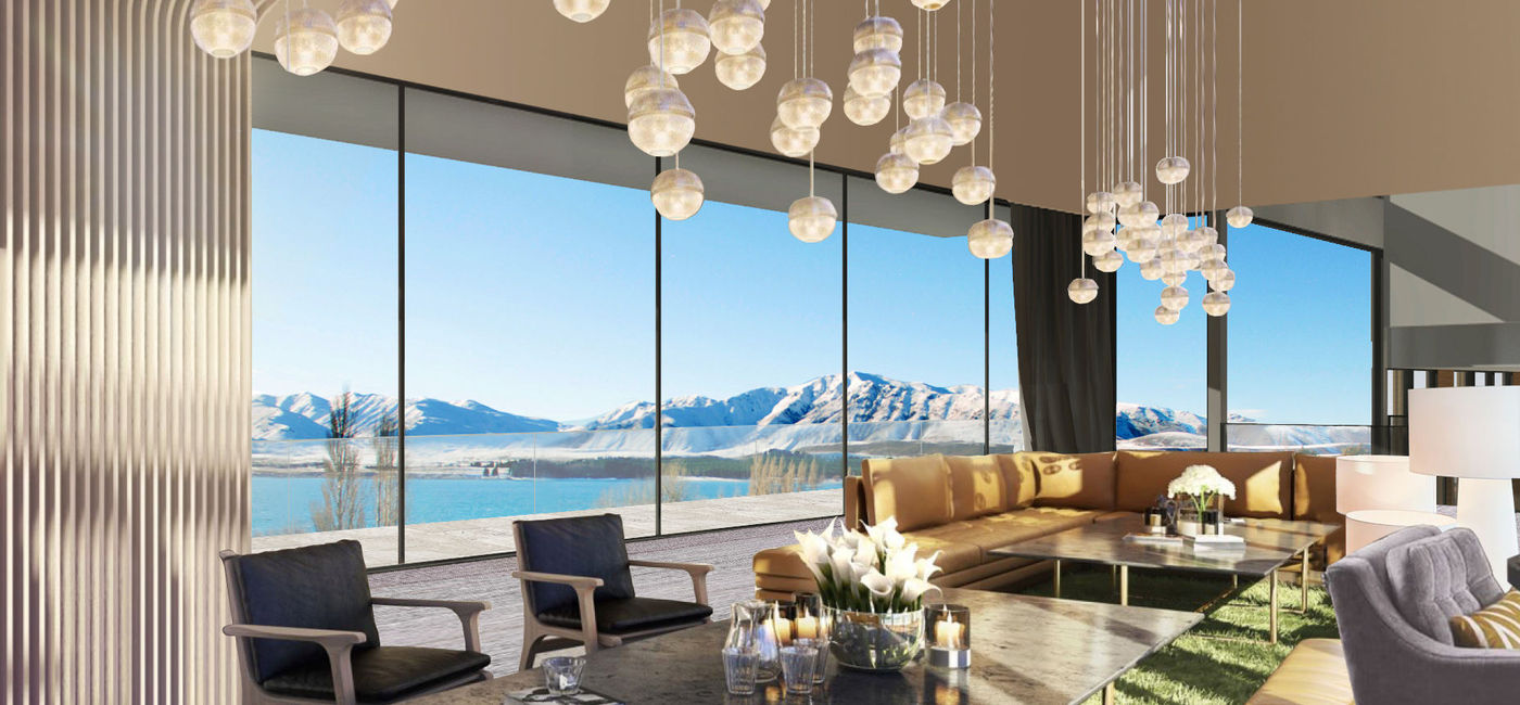 Image: PHOTO: Artist’s impression of Radisson Blu Resort Lake Tekapo’s lobby. (Photo courtesy of Radisson Hotel Group)