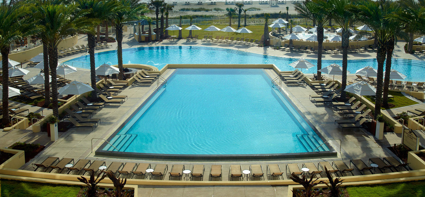 Image: Amelia Island Omni pool view from guestroom balcony (Photo via Omni)