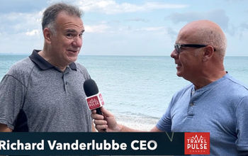 TripCentral's Richard Vanderlubbe with TPC's John Kirk.