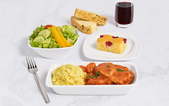 Air Transat Club Class Meal