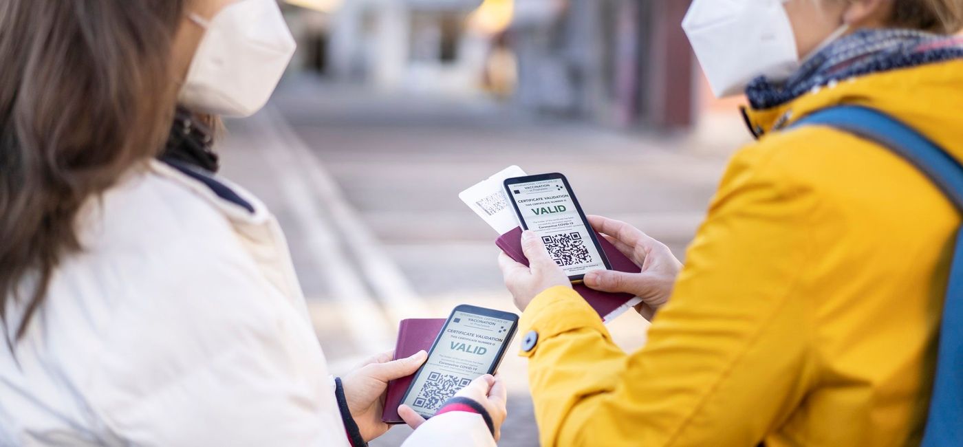 Image: IATA's new digital air travel pass should be ready within weeks. (Photo via iStock/Getty Images Plus/ronstik) (Getty images / Vladimir Vladimirov)