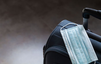 Airport mask luggage