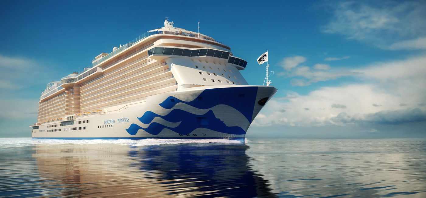 Image: Princess Cruises' Discovery Princess will ply Alaska waters this year. (Photo via Princess Cruises)