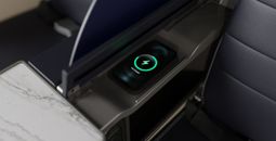United debuts wireless charging onboard.