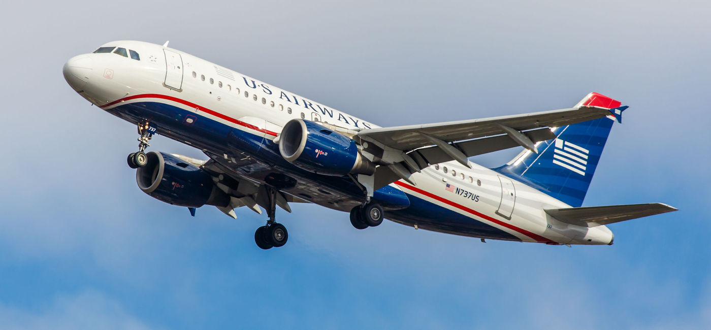 Image: PHOTO: US Airways Airbus A320. The airline was acquired by American in 2013. (photo via rypson/iStock Editorial/Getty Images Plus)