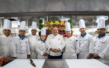 Emeril Lagasse and Carnival chefs.