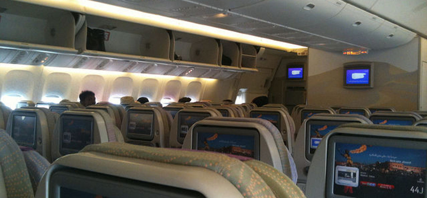 Image: PHOTO: The current state of Emirates economy class. (photo via Flickr/Andy Mitchell)