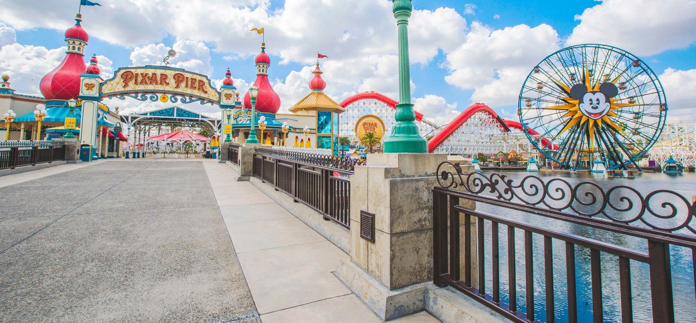 Image: Pixar Pier at Disney's California Adventure Park (Photo via Disneyland Resort)