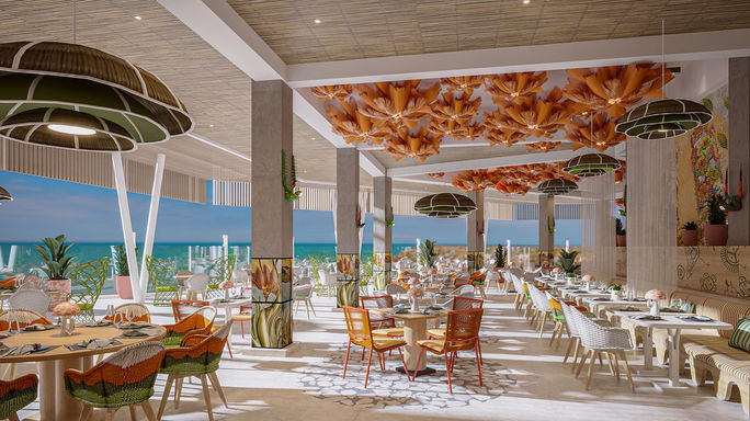 Hispanola, Club Med Punta Cana, restaurant, dining, gastronomy, eatery, renovations