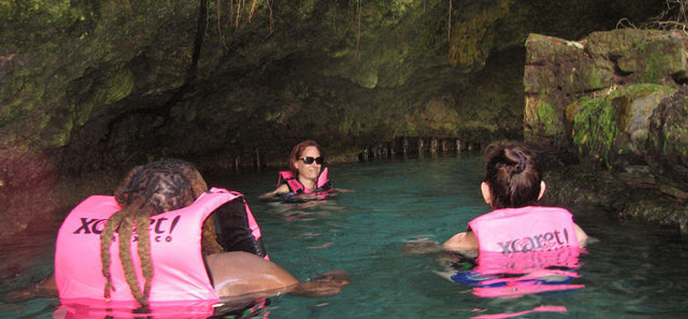 Image: PHOTO: Underground river in Xcaret Park. (photo via Flickr/Curtis & Renee)