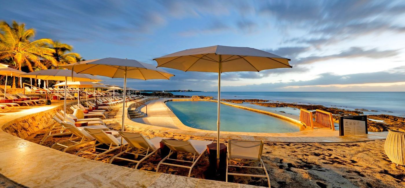 Image: A pool view at TRS Yucatan Hotel. (photo via Palladium Hotel Group)