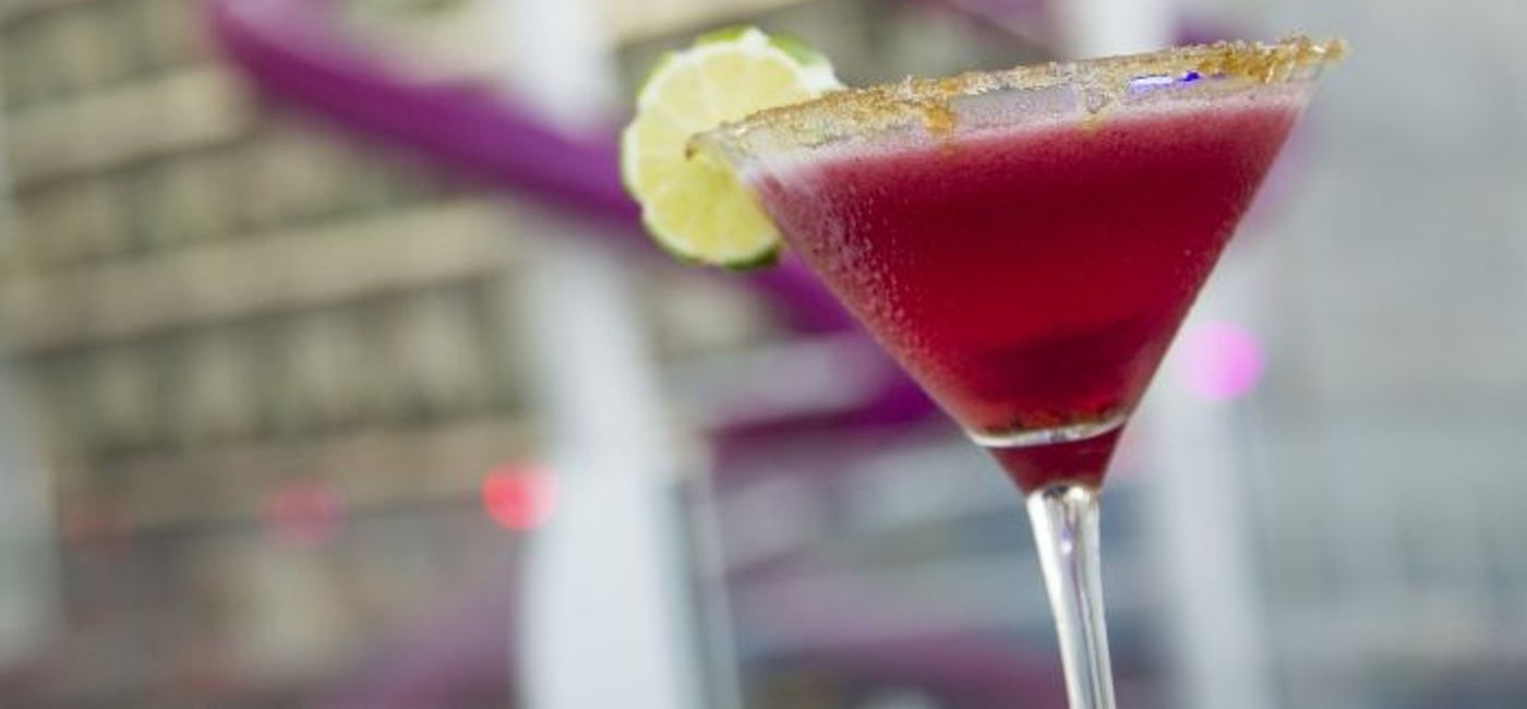 Image: PHOTO: Friendsgiving cocktail onboard Royal Caribbean's Harmony of the Seas US inaugural sailing. (photo courtesy of Royal Caribbean International)