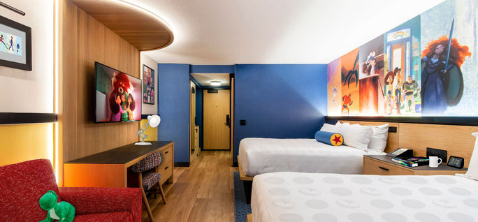 Disneyland Resort, hotels in Disneyland, Pixar Place Hotel