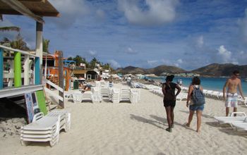 Orient Beach in Sint Maarten