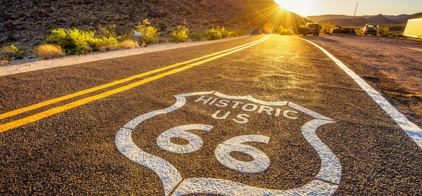 Image: Historic Route 66. (photo via miroslav_1/iStock/Getty Images Plus)