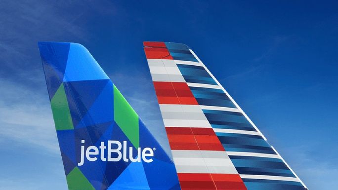 JetBlue and American Airlines partnership. JetBlue and American Airlines partnership.
