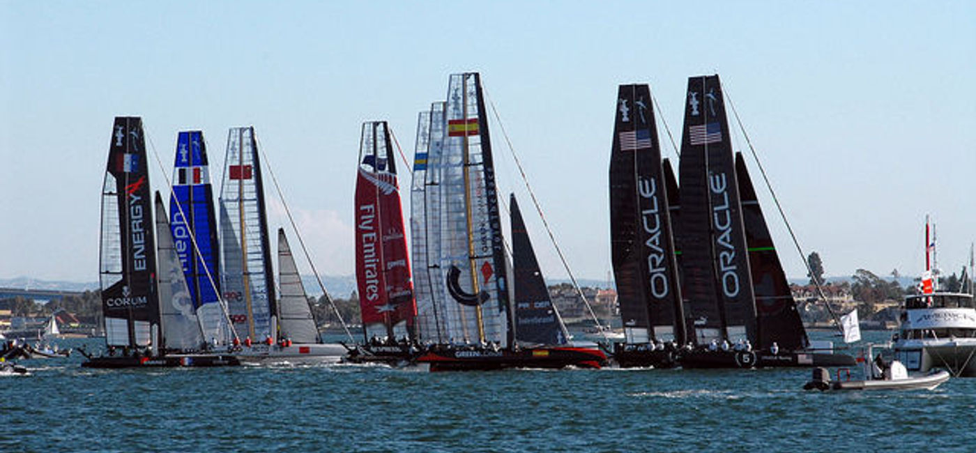 Image: PHOTO: The America’s Cup is sailing’c crown jewel. (Courtesy Flickr/Port of San Diego) 