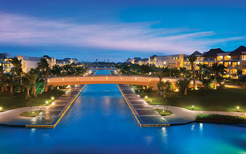 Hard Rock Punta Cana property at dawn