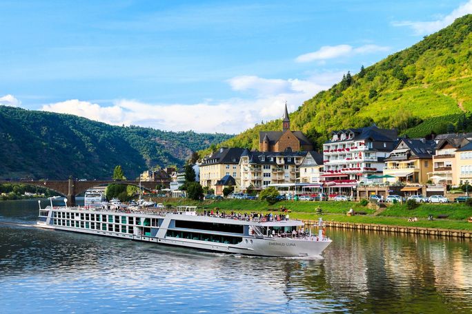 Emerald Cruises, Emerald Luna, europäisch, Europa, Flusskreuzfahrten, Wasserstraßen