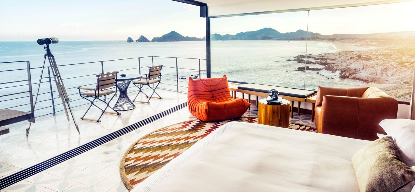 Image: Suite in The Cape, a Thompson Hotel in Cancun, Mexico (photo via Hyatt Hotel Corporation) ((photo via Hyatt Hotel Corporation))
