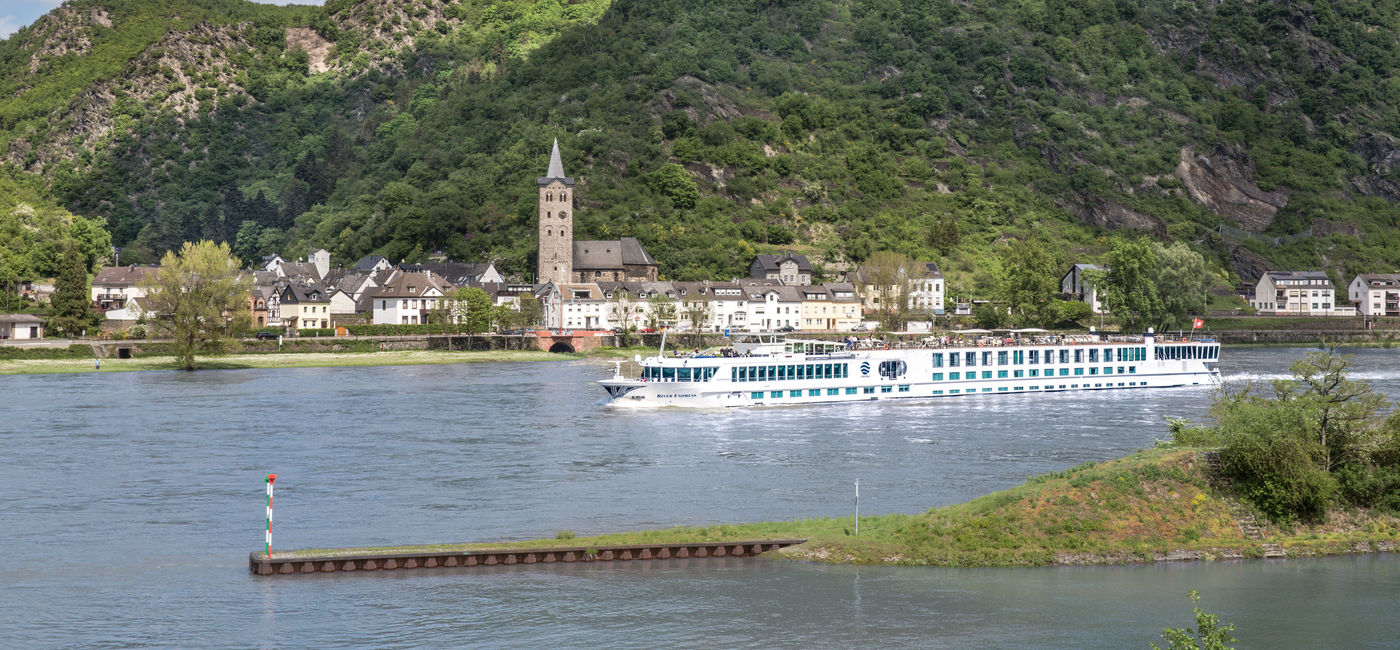 Image: The River Empress on the Rhine. (photo via Uniworld Boutique River Cruises) ((photo via Uniworld Boutique River Cruises))
