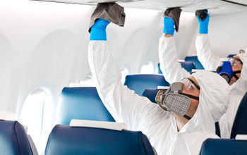 Los controles sanitarios de las cabinas de los aviones son altamente efectivos para evitar el contagio de Covid-19. (Photo: via iStock/Getty Images/izusek).