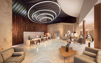 Lobby at Grand Palladium Bavaro Suites Resort & Spa in Punta Cana, DR