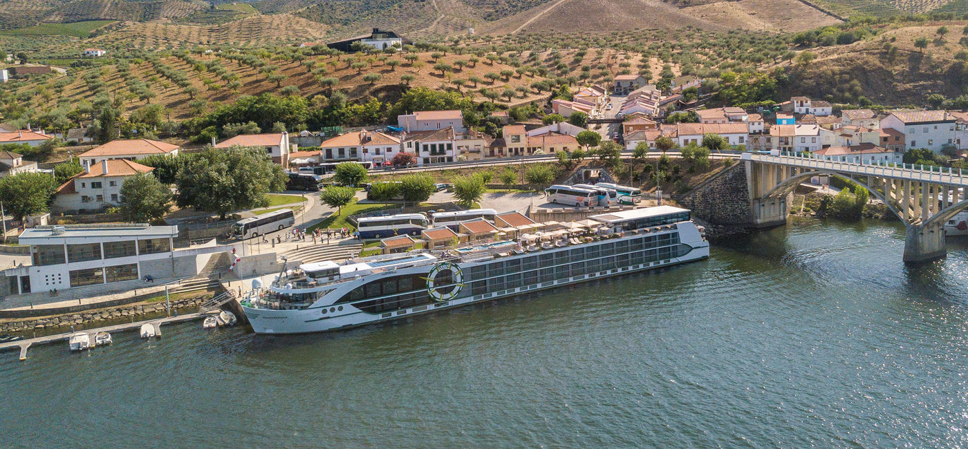 Image: Tauck’s newest riverboat, ms Andorinha, carries just 84 guests. (Photo Credit: Tauck)