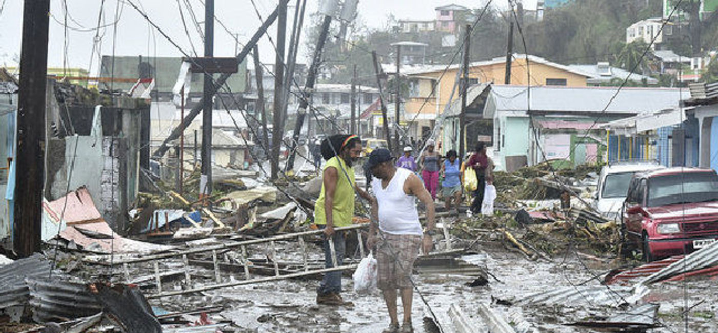 Image: PHOTO: Dominica suffered widespread destruction after Hurricane Maria.  (photo via Flickr/The Office of Dominica Prime Minister Roosevelt Skerritt) (Office of Dominica Prime Minister Roosevelt Skerrit/Flickr)