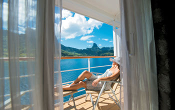 Paul Gauguin Cruises, balcony