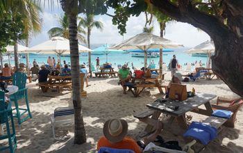 Soggy Dollar Beach Bar British Virgin Islands