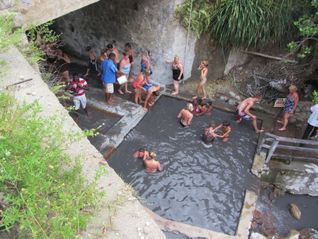Sulphur baths in Saint Lucia