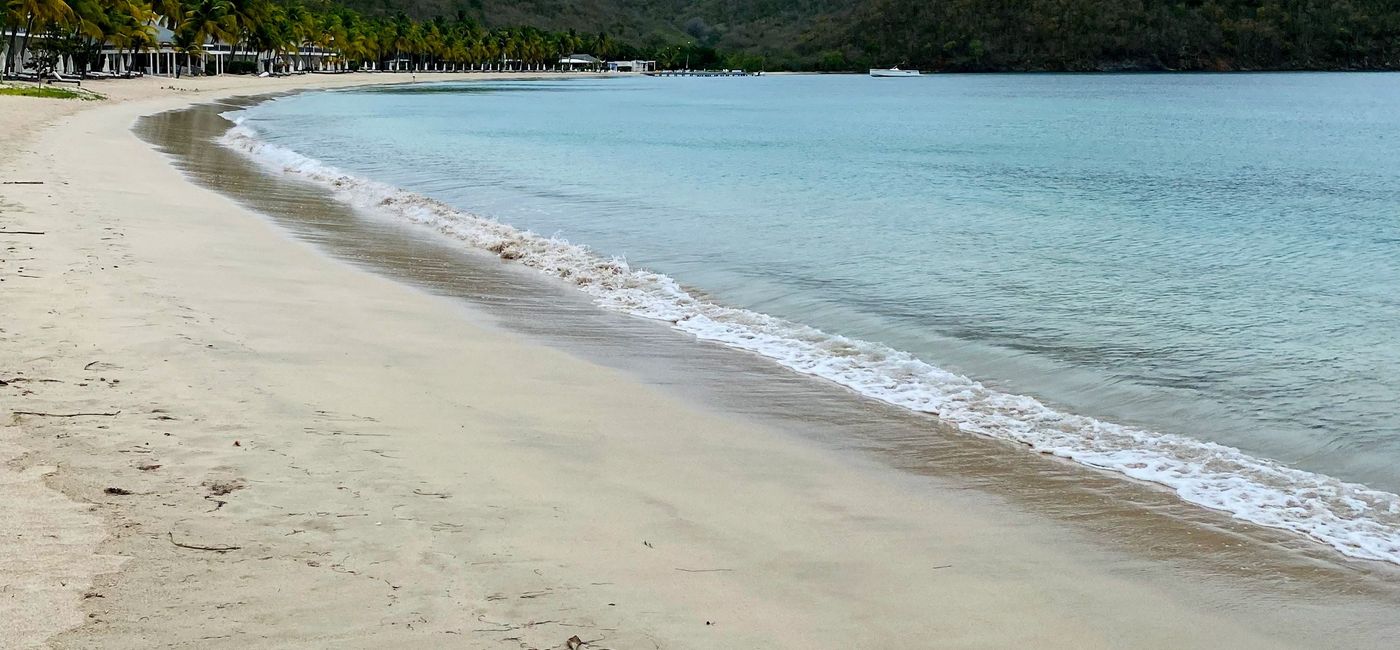Image: Carlisle Bay, Antigua (Photo via Mariette Williams)