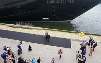 Scenic Eclipse a 'Modern Queen' Says Godmother Helen Mirren