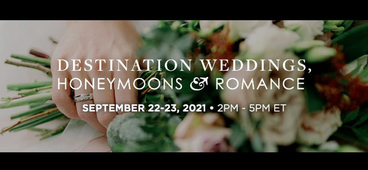 Image: Destination Weddings, Honeymoons & Romance Expo. (photo courtesy of Northstar Travel Group)