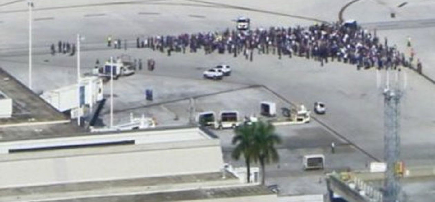 Image: Fort Lauderdale Airport (Twitter/PamelaGeller)