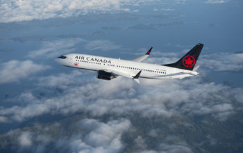 Air Canada plane.
