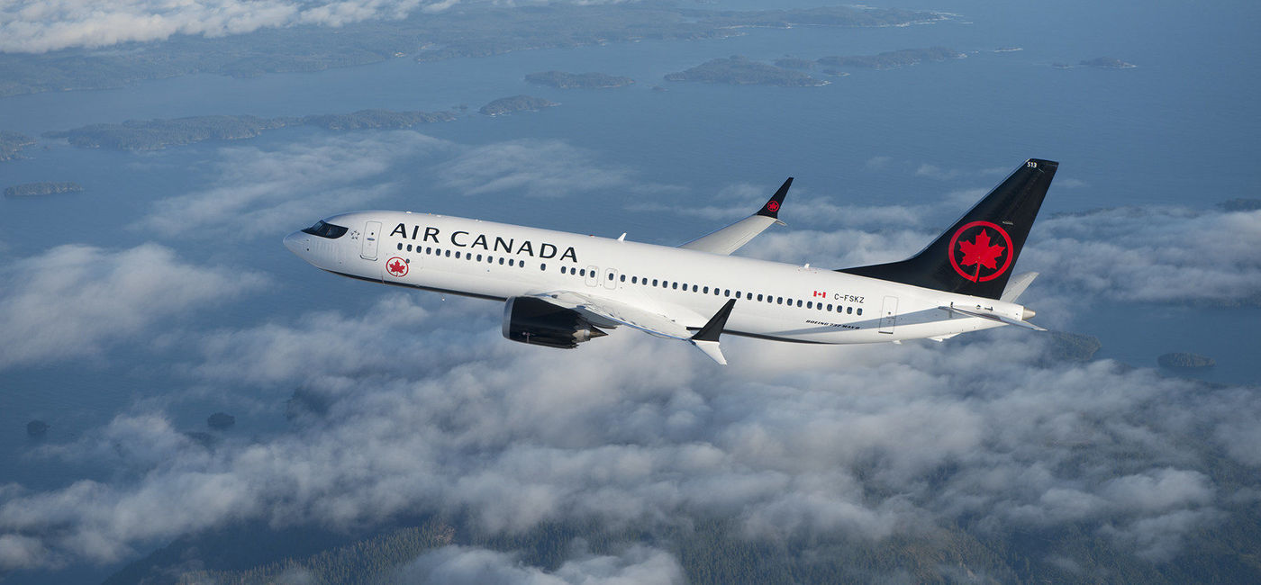 Image: Air Canada plane. (photo via Air Canada Media)