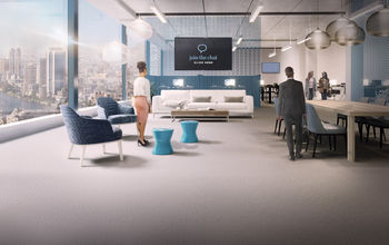 2021 Family Travel Expo networking lounge
