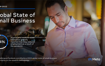 Meta's 2022 Global State of Small Business data.