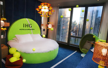 themed rooms, Kimpton Hotel Eventi, IHG hotels & Resorts, racquet room, tennis