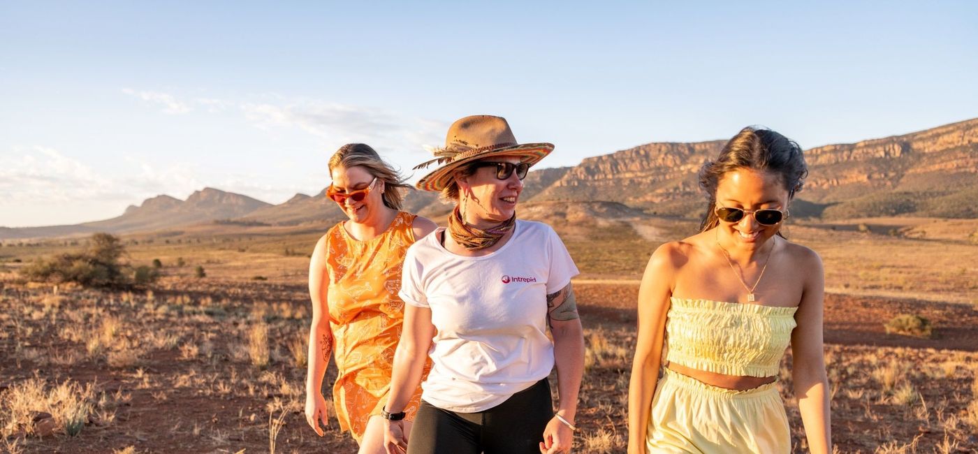Image: A tour to the Flinders Ranges in South Australia. (photo via Intrepid Travel) ((photo via Intrepid Travel))