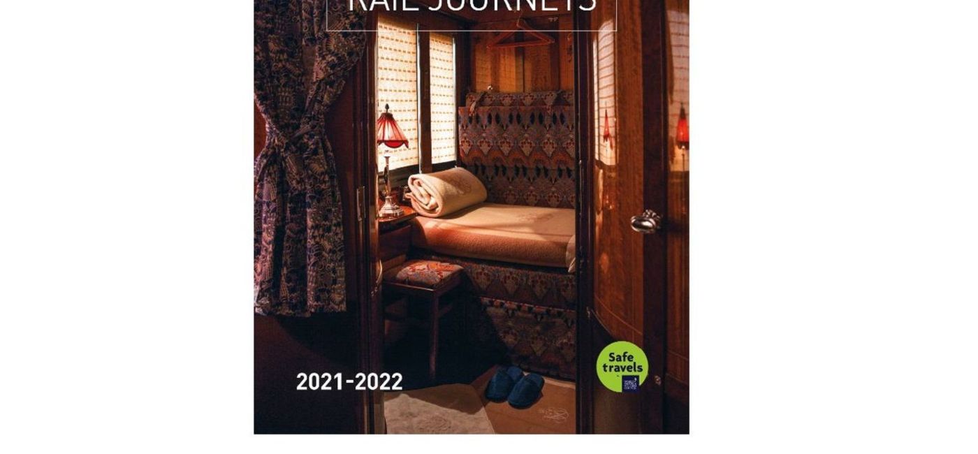 Image: Railbookers' new Luxury Rail Journeys brochure (photo via Railbookers)