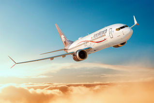 Moody’s Investors Service ajustó la calificación Corporate Family Rating (CFR) de Grupo Aeroméxico, en la escala global, de Ca a B3. (Photo via: Aeroméxico).