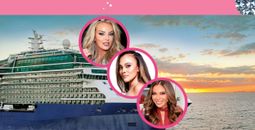 Fans can meet Whitney Rose (Real Housewives of Salt Lake City), Ashley Darby (Real Housewives of Potomac), and Dolores Catania (Real Housewives of New Jersey) onboard the Celebrity Silhouette. 