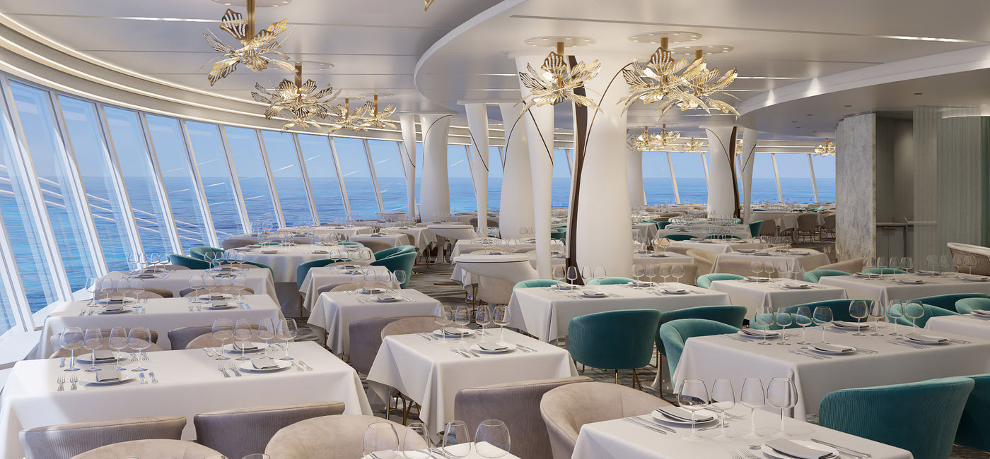 Image: Norwegian Prima and Viva's Hudson's restaurant. (photo via Norwegian Cruise Line Media)