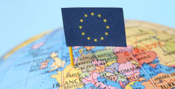 European Union, EU, flag, map, globe, Europe