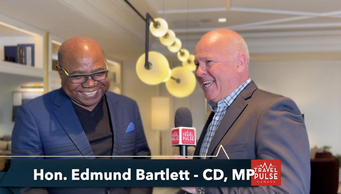 Jamaica's Tourism Minister Edmund Bartlett with TPC's John Kirk. Jamaica's Tourism Minister Edmund Bartlett with TPC's John Kirk.