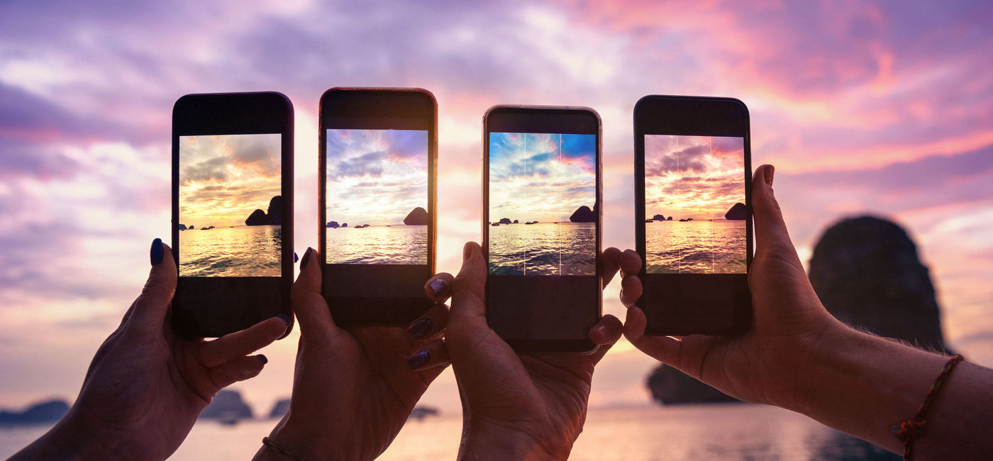 Image: Forty percent of Millennials choose their destination based on how Instagrammable it is. (photo via iStock/Getty Images Plus/molchanovdmitry)